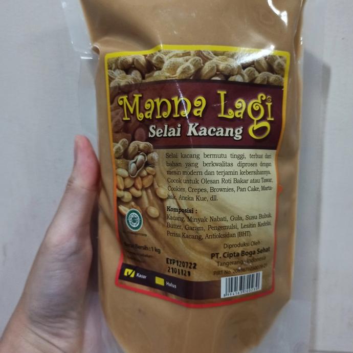 

Promo Awal tahun SELAI KACANG MANNALAGI KASAR 1KG Promo Awal tahun