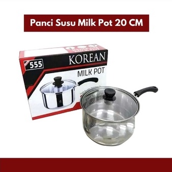 Panci Susu Milk Pot Stainless
