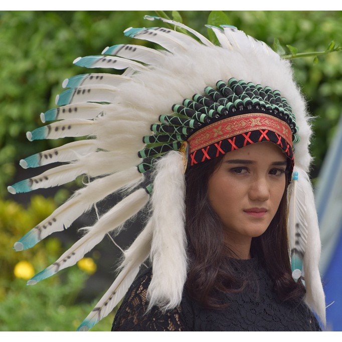 TOPI INDIAN - INDIAN HEADDRESS SMALL ANGSA BILABONG