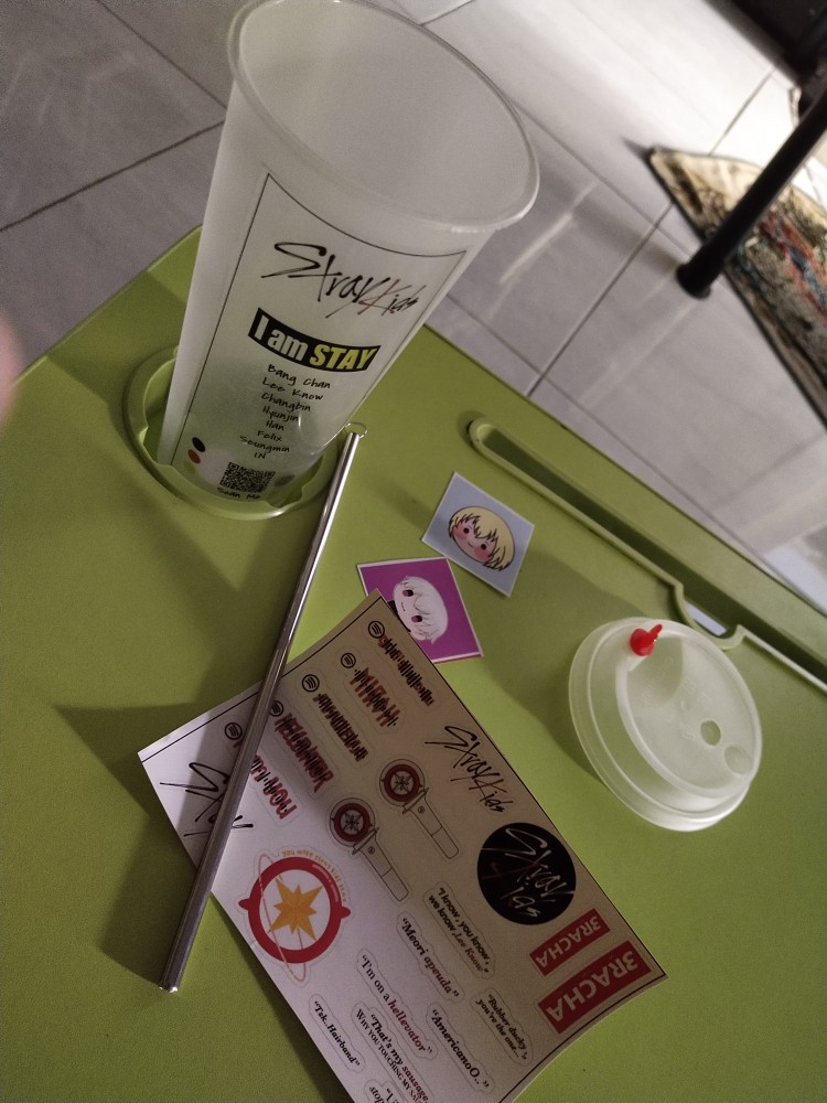 Reusable Cup Nct Treasure Bts Txt Exo Straykids Enhypen Seventeen Ikon