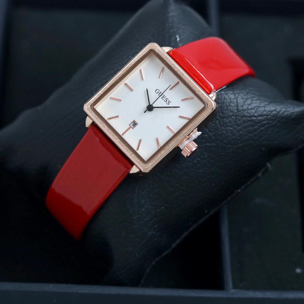 Jam guess/ jam tangan mewah/ jam tangan wanita/Jam Guess Putih