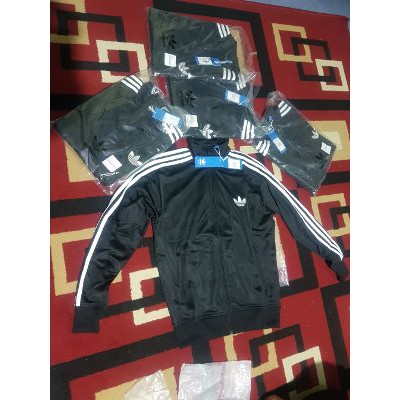 New Jaket Adidas Firebird Track Top Jacket Black Original Asli X41201 Made in Philippines