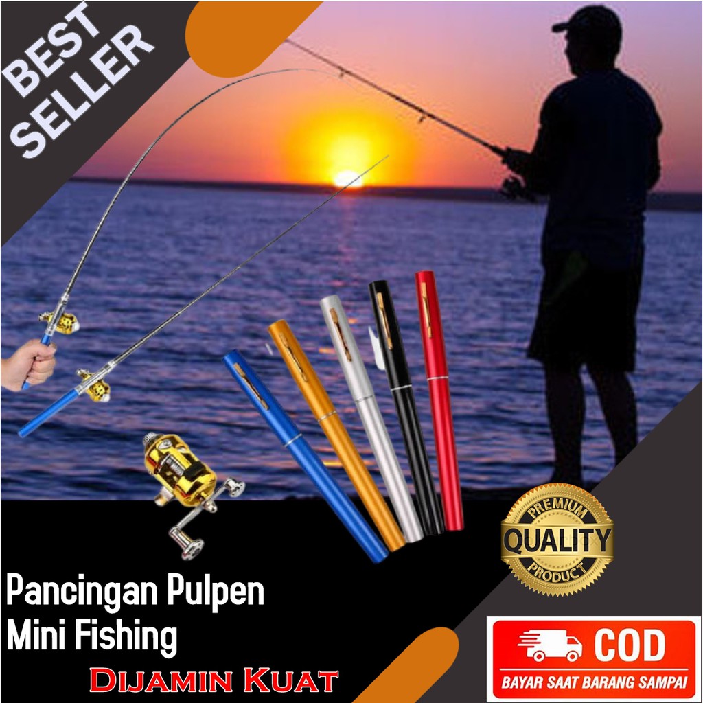 PROMO (CUCI GUDANG) JORAN PANCINGAN PULPEN MINI FISHING ORIGINAL JORAN PANCING MURAH ALAT PANCING PE