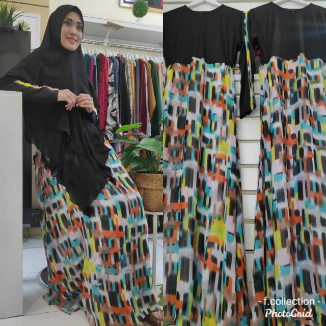 Gamis Muslimah Seri Humairah By Fandah Premium | BFC