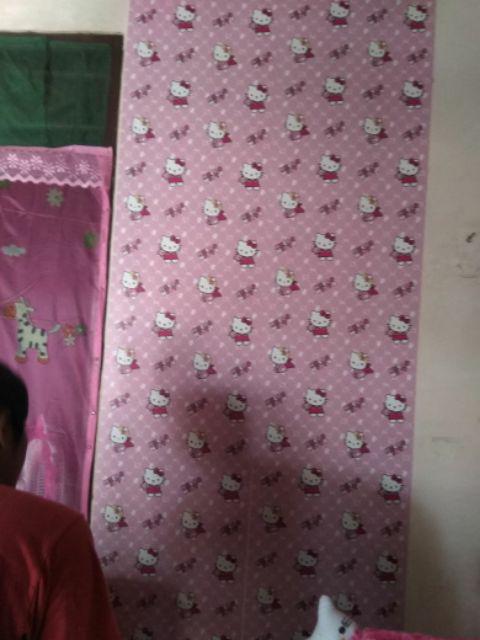 Wallpaper Sticker Dinding Murah 10m X 45cm  Keropi