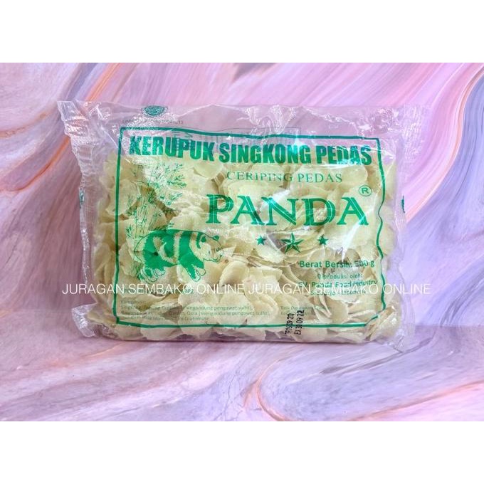 

Cuci Gudang Awal Tahun PANDA kerupuk SINGKONG PEDAS 500gr / ceriping pedas mentah murah Cuci Gudang Awal Tahun