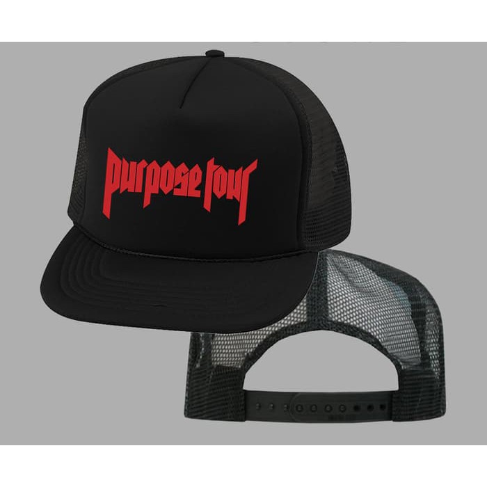 Topi Trucker Purpose Tour Justin Bieber