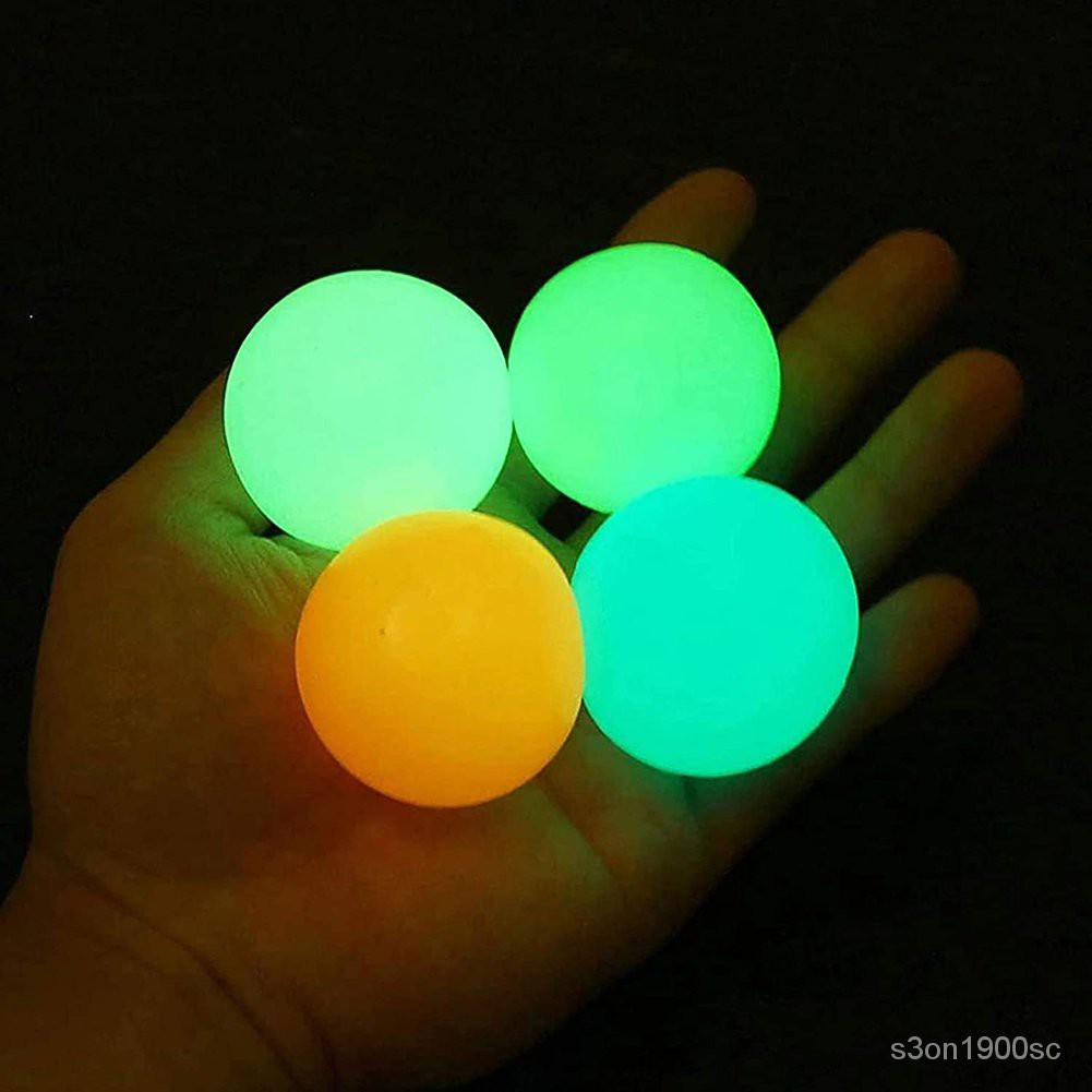 Jual 5pc Stick Wall Ball Glowing 