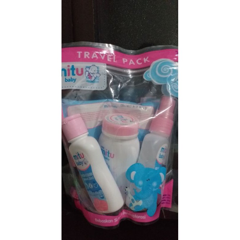Mitu baby mini paket ziplock pink