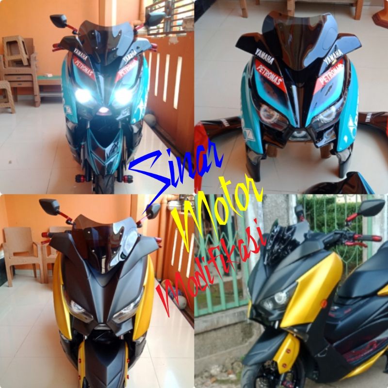 topeng depan predator nmax 2019-2022 model xmax