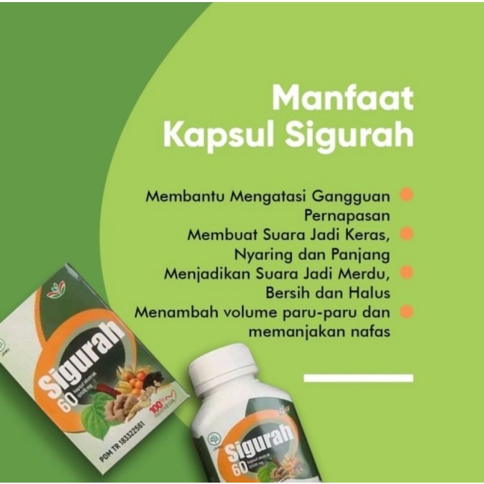 

Kapsul Sigurah Isi 60kpsl Kapsul Batuk Berdahak Sigurah