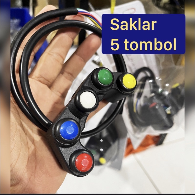 Saklar 5 Tombol Model Ducati Universal