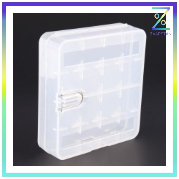 YCDC Casing Baterai Transparan untuk 4x18650 - ZC811500 - Transparent