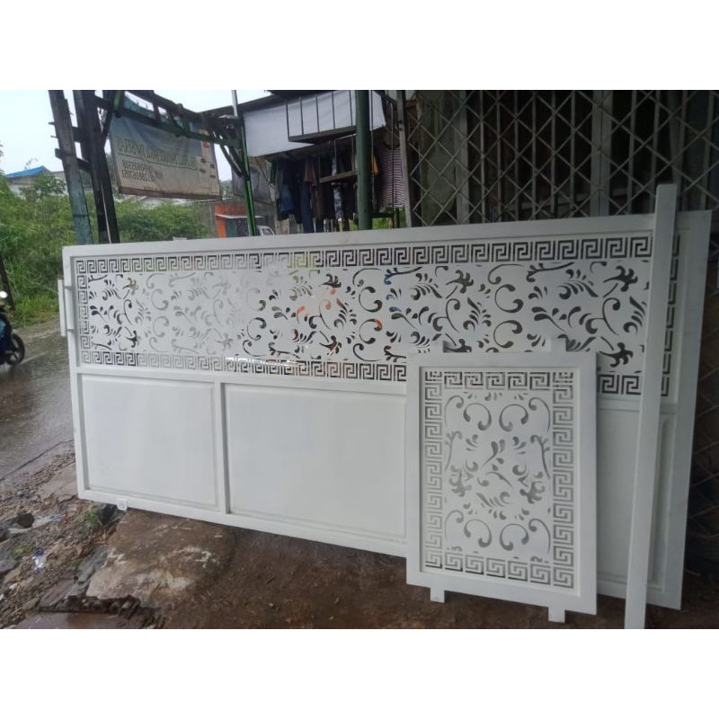Pagar Minimalis / Pagar Pintu motif