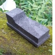 MINIATUR BATU KUBUR 16CM BAHAN BATU KALI TERMURAH