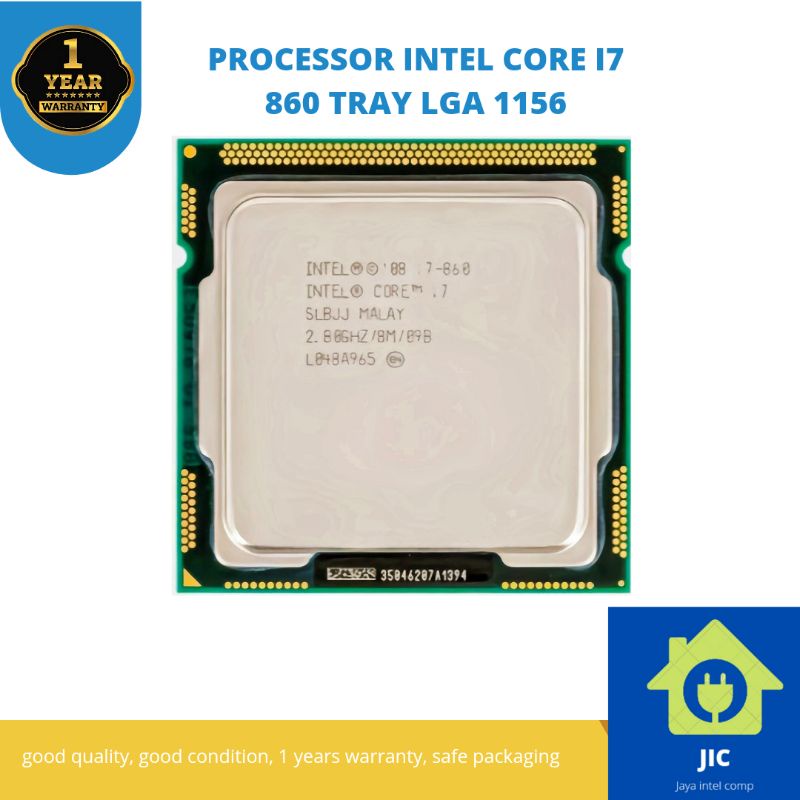 PROCESSOR INTEL CORE I7 860 TRAY LGA 1156