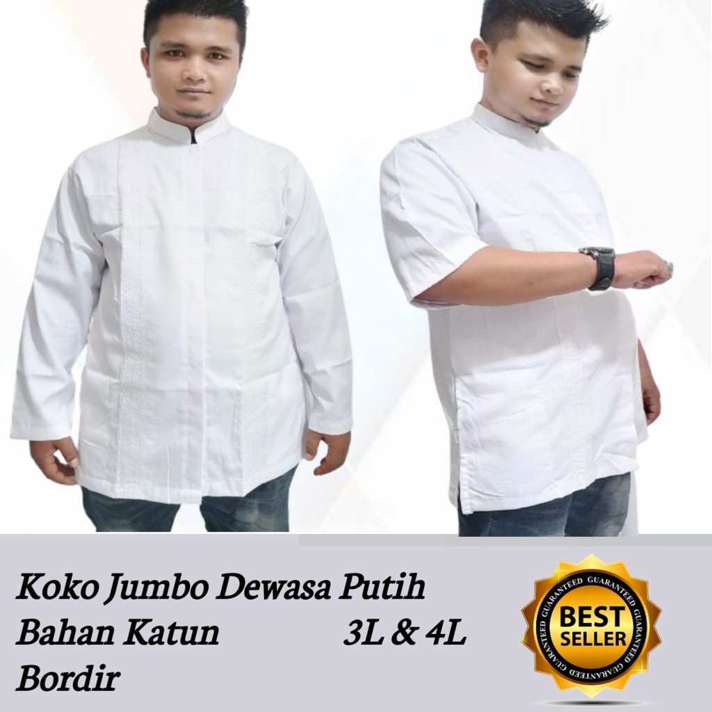 baju koko pria dewasa ukuran jumbo harga grosir bayar di tempat