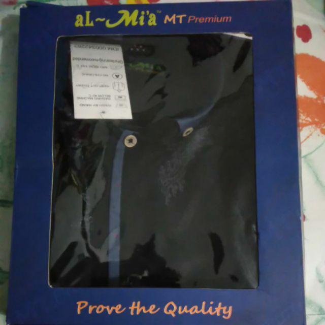 PROMO Baju Koko Almia MT  T Panjang ukuran S M L XL Al Mia  