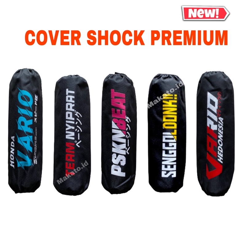 sarung shock breaker belakang cover shok motor all varian beat scoopy nmax pcx vario mio supra jupiter