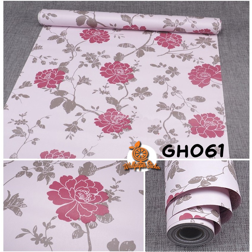 Wallpaper Dinding Wallpaper Stiker Wallpaper dinding Anak Walpaper Banyak Motif 45CM x 8Meter - WH