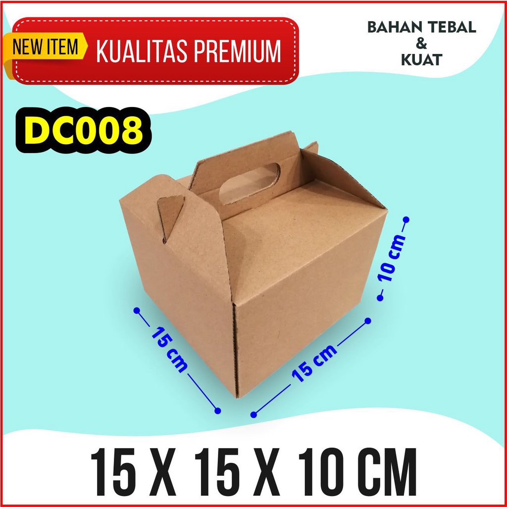 

KARDUS/KARTON JINJING BOX DIE CUT MURAH UK.15X15X10 CM BAHAN PREMIUM