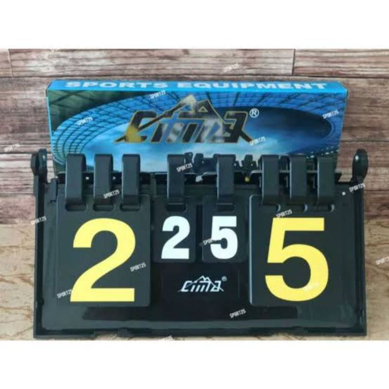 [COD] Score Board | Papan Skor Futsal 4 Digit | Papan Skor Sepakbola - Tenis Meja - Badminton - Basket - Voli | Papan Skor Olahraga Portable