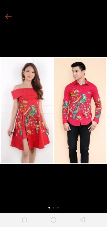 Couple Batik 133/746 Arb<br />( Bisa Beli Dress Nya Aja Ya)