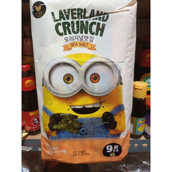 

Rumput Laut Laverland Crunch Sea Salt