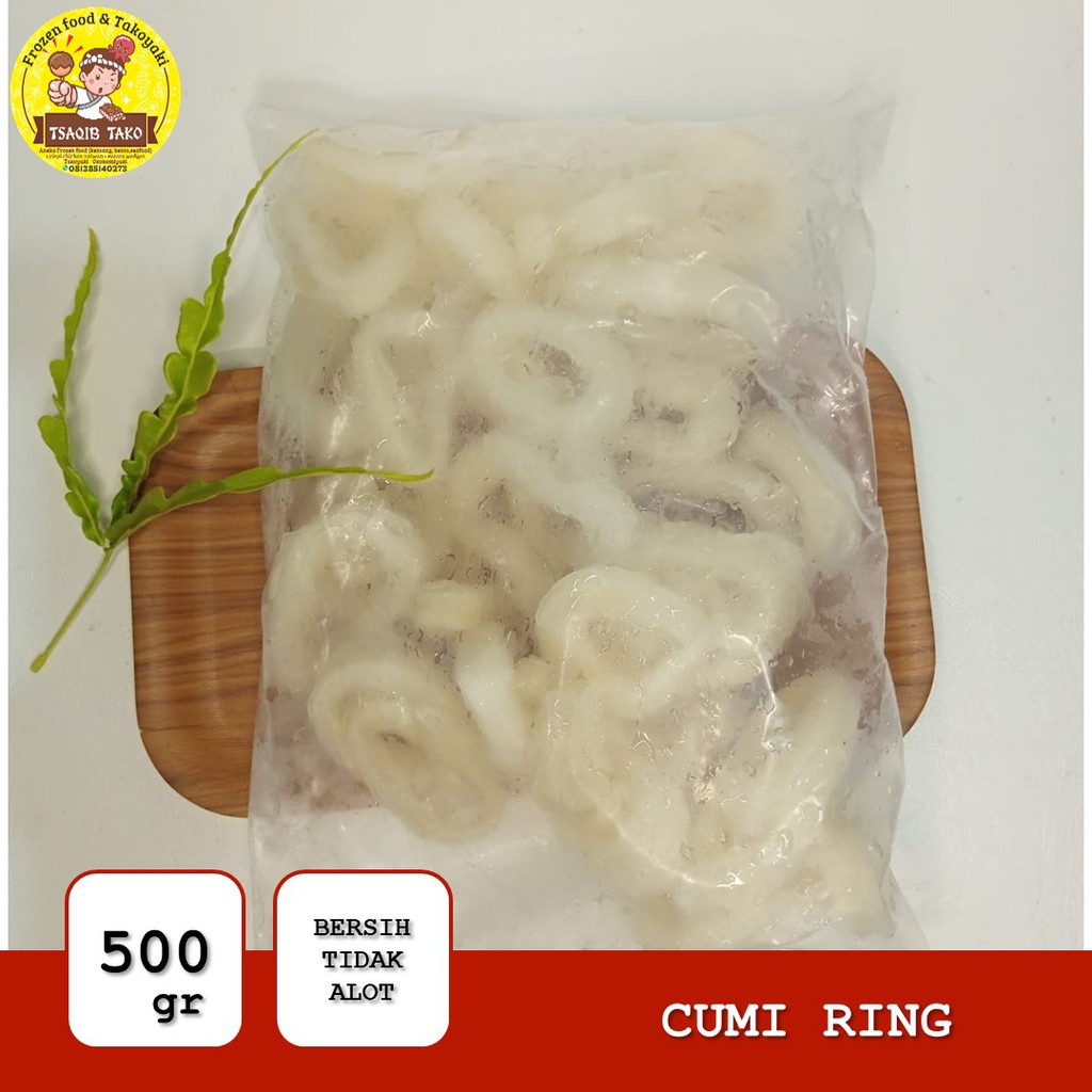 

PROMO Cumi Ring / Squid Ring / Calamari Ring - 500 gram