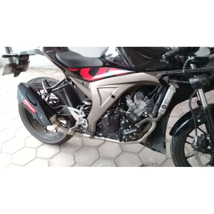 Knalpot R9 Misano Murah untuk R15, Vixion, CBR, Xabre, GSX, PNP