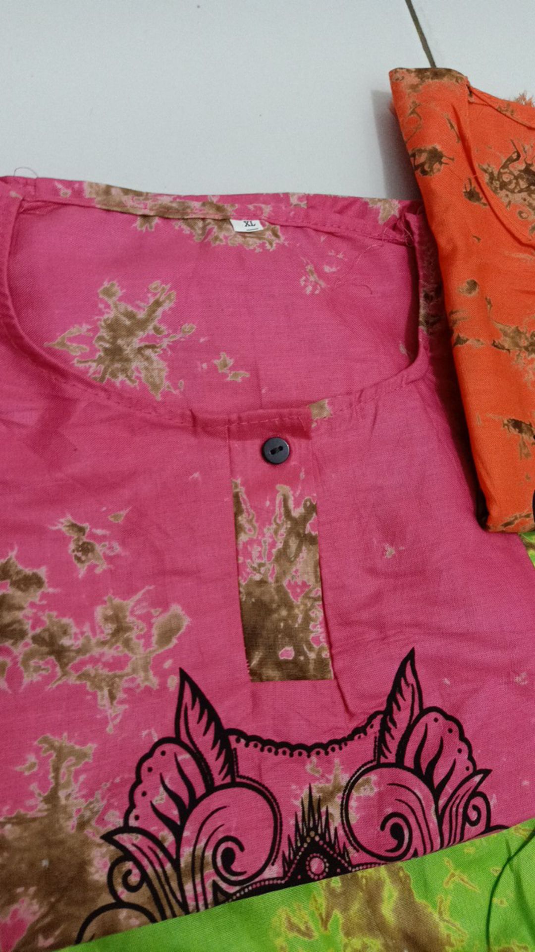 A-line Dress Katun Anak, Dres Batik Anak