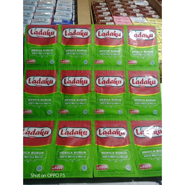 Ladaku Merica Bubuk Sachet ( 12 × 4gr )