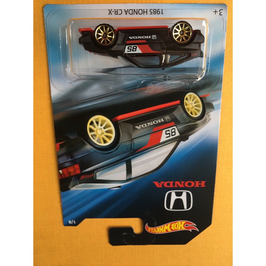 HOT WHEELS HOTWHEELS 1985 HONDA CRX HITAM SET MOBILAN DIECAST TRACK LANGKA PROMO MURAH BARU ORIGINAL