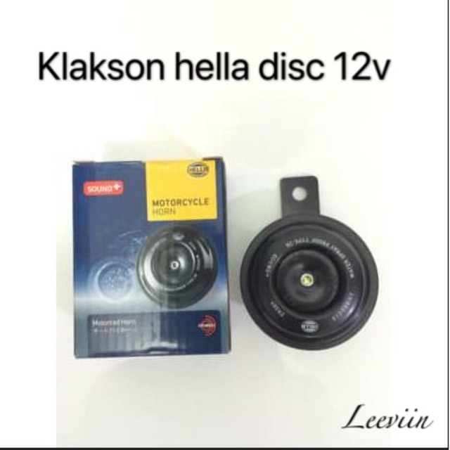 Klakson HELLA Disc Satuan/Klakson HELLA Avanza 12V Buat Motor Bisa