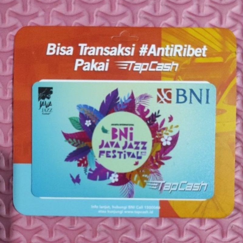 NEW!!! BNI Tapcash JAVA JAZZ 2022 ORI Like eMONEY eTOLL Flazz or Brizzi