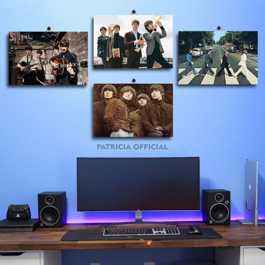 POSTER DINDING BAND FOTO THE BEATLES 1964 ICONIC 20X30 QI3CN/BAFAL/ POSTER RUANG COVER PHOTO BAND TH
