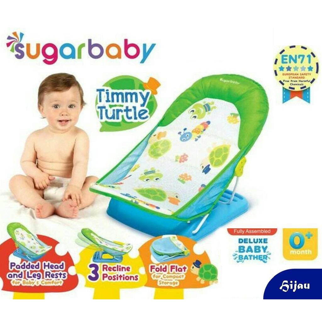 Sugar baby deluxe Baby bather//pliko bather//space baby bather-SUGARBY Timmy Turtle