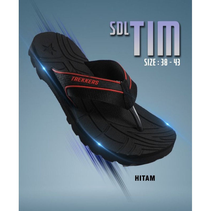 SANDAL PRIA TREKKERS HITAM