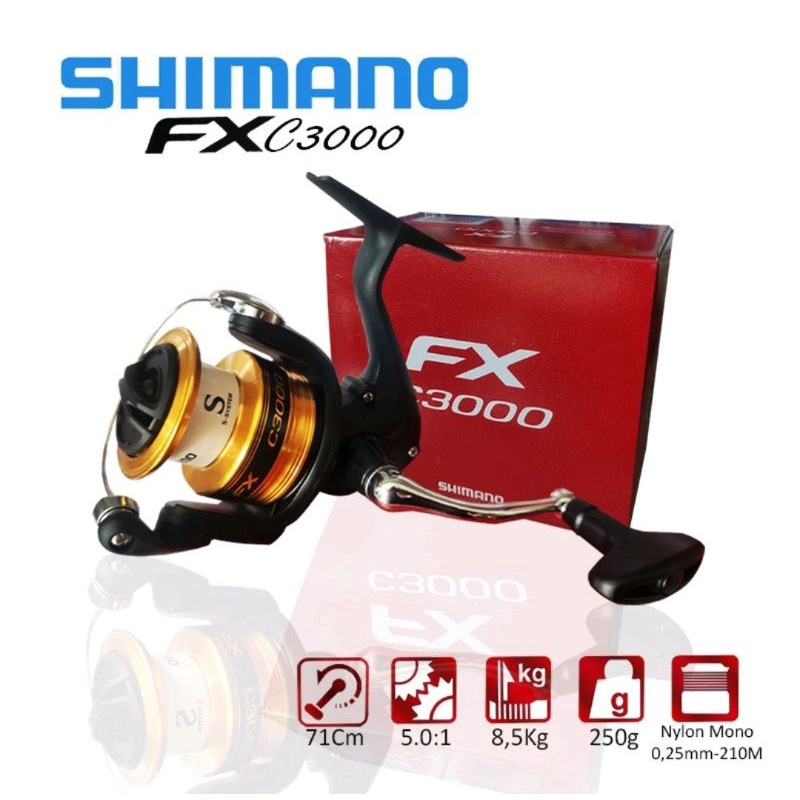 REEL PANCING SHIMANO FX C3000... ORIGINAL
