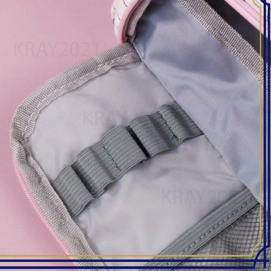 

Id G1s6R-- Tempat Pensil Large Capacity Motif Garis - PB01