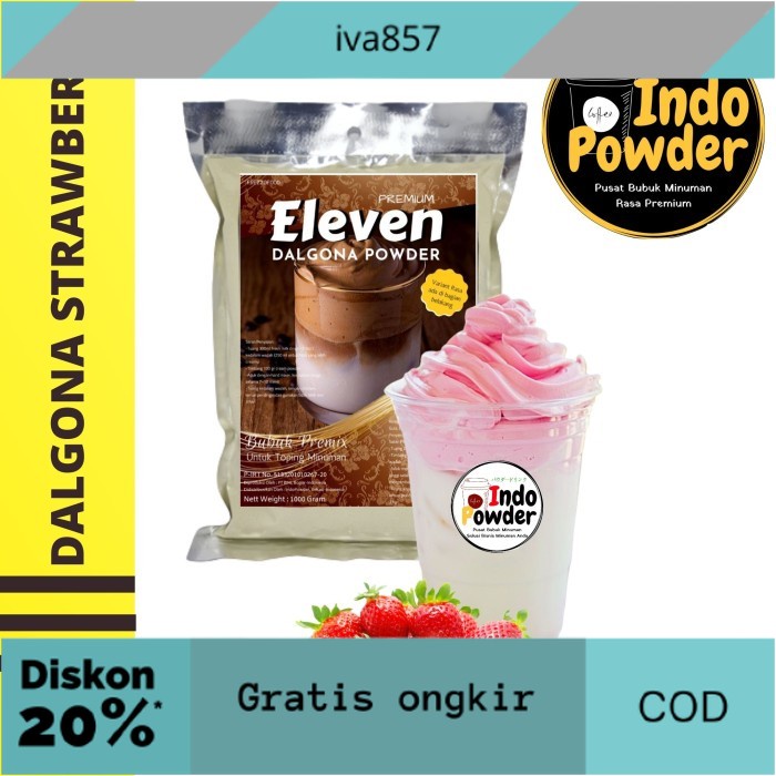

PROMO DALGONA STRAWBERRY 1Kg - Bubuk DALGONA STRAWBERRY 1Kg GRATIS ONGKIR
