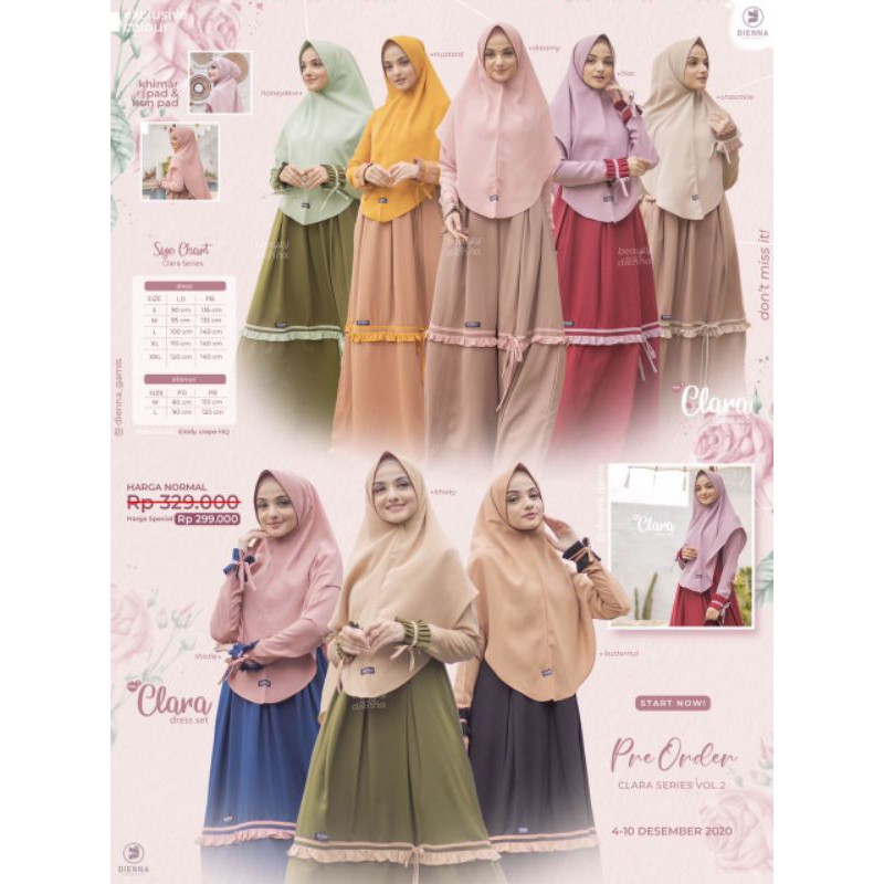 CLARA SET BY DIENNA GAMIS