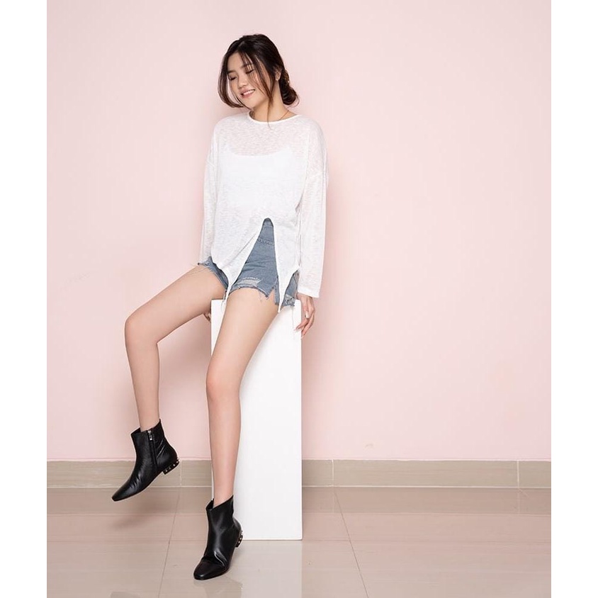 AFI - SALE - Geyna Tshirt Oversize RIB / Outer Wanita Murah Oversize