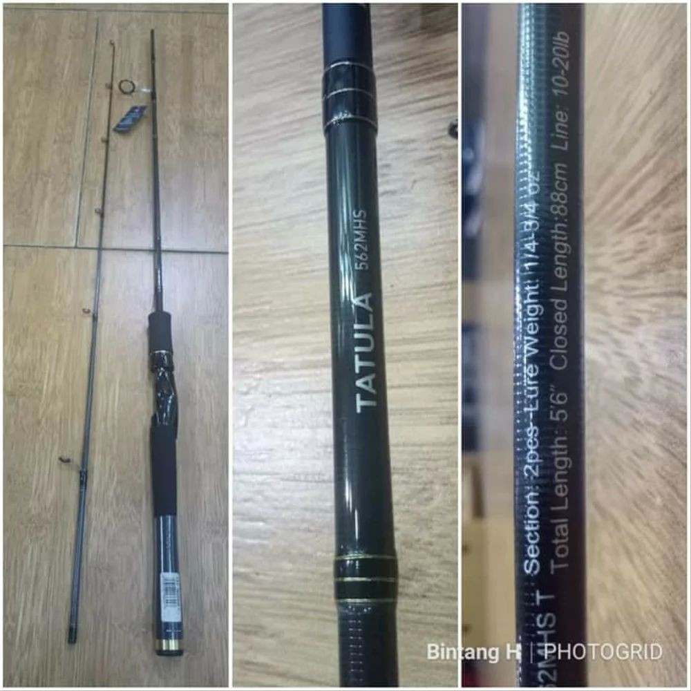 Joran Spinning Daiwa Tatula 562MHST 165cm 10-20lbs BEST SELLER