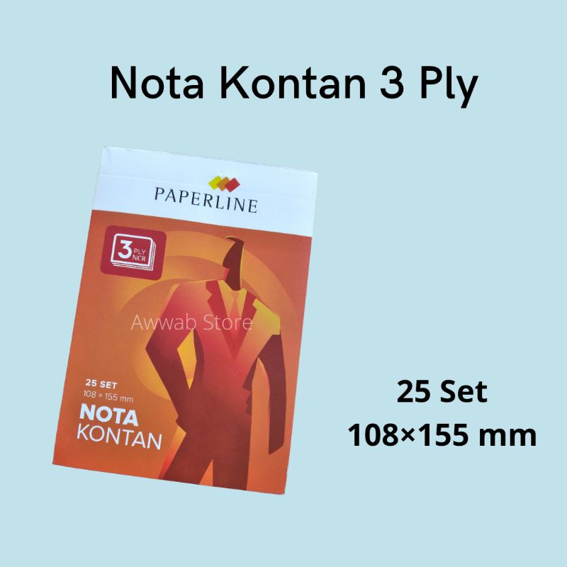 

Buku Nota Kontan 3 ply