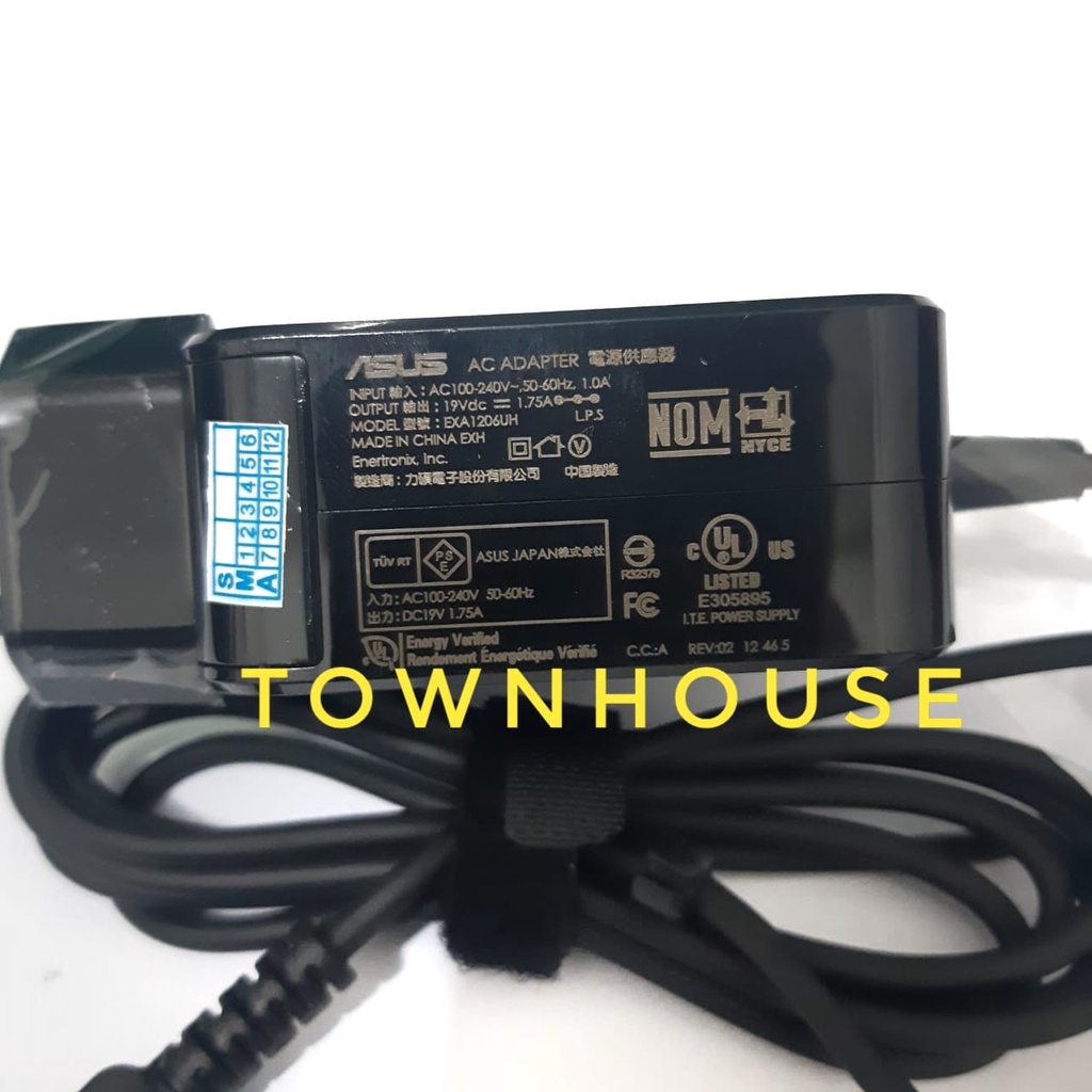 Adaptor laptop / Charger laptop / Netbook ASUS 19V 1.75A 4.0Mm UNTUK ASUS Eeebook ADP-33AW Yang EXA1206UH AD890026