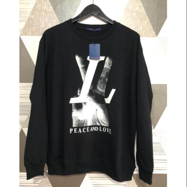 SWEATER LV BLACK,WHITE.