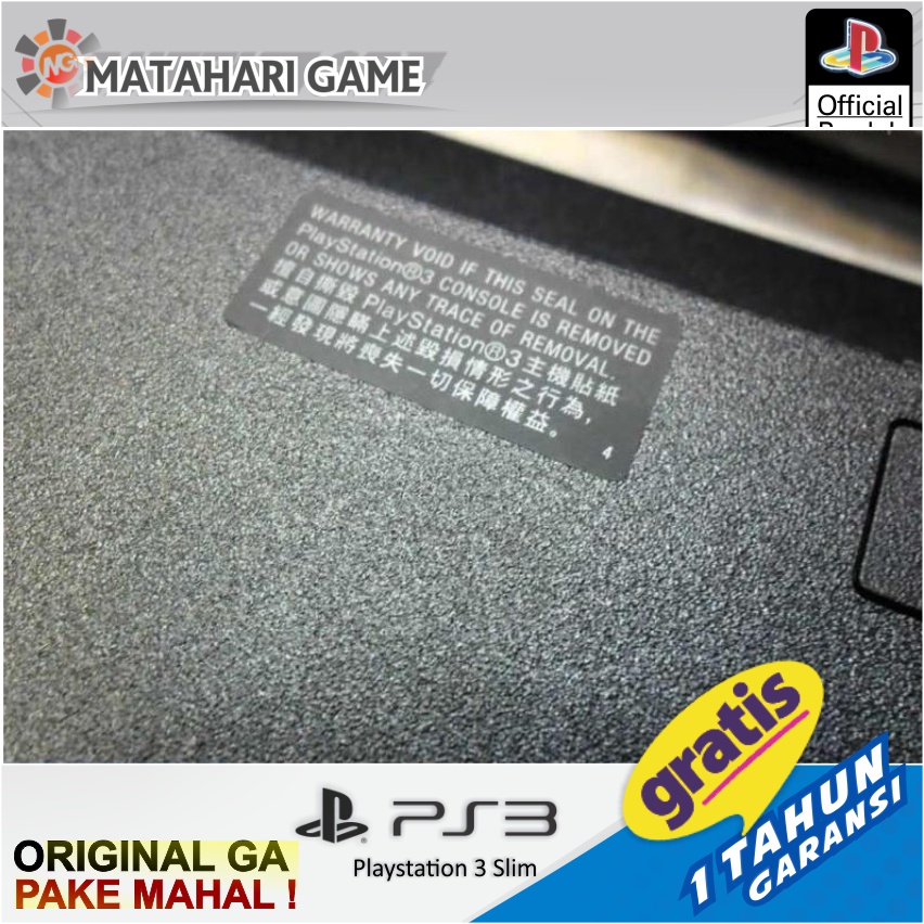 Playstation3 PS3 Slim 1TB Void Sony Cfw | Free 1 Tahun Garansi | Grade A