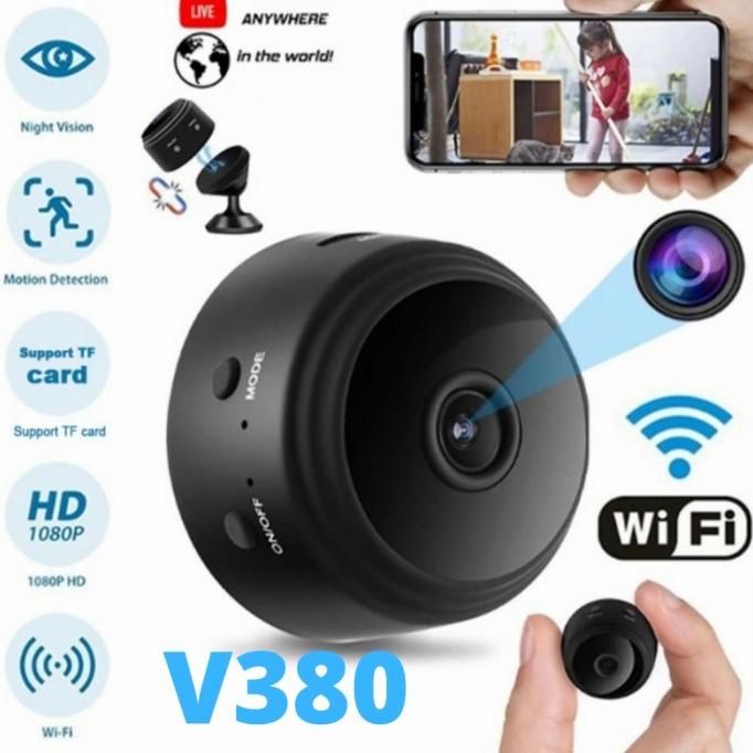 Ipcam Mini A9 Magnet - Kamera mini - Cctv Wireless