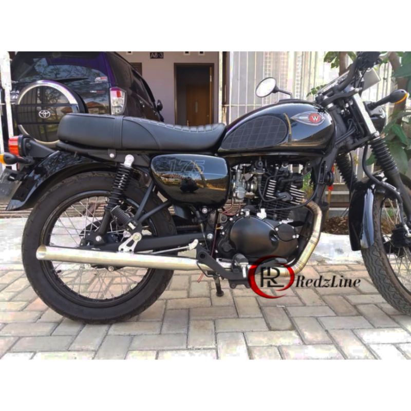 Knalpot kawasaki w175 se freeflow